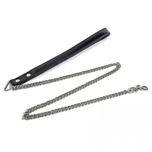 Zorba Patent Leather Chain Leash